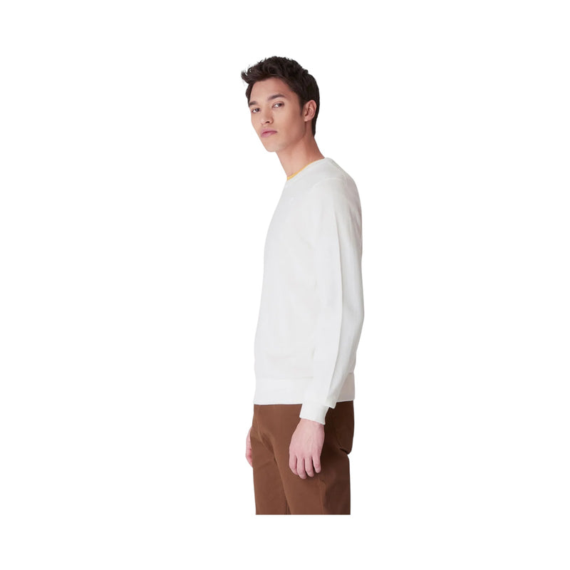 Maglioni Uomo K-Way - Auguste Plain Stitch - Bianco