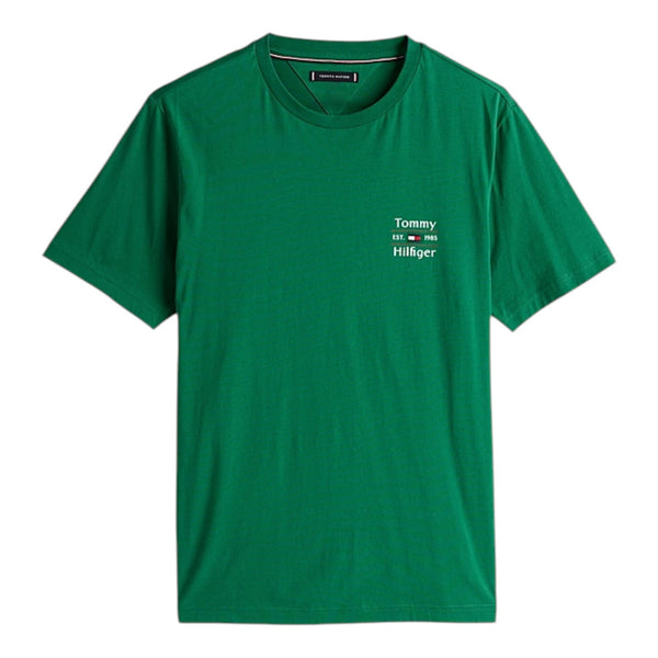 T-shirt Uomo Tommy Hilfiger - Hilfiger Stack Tee - Verde