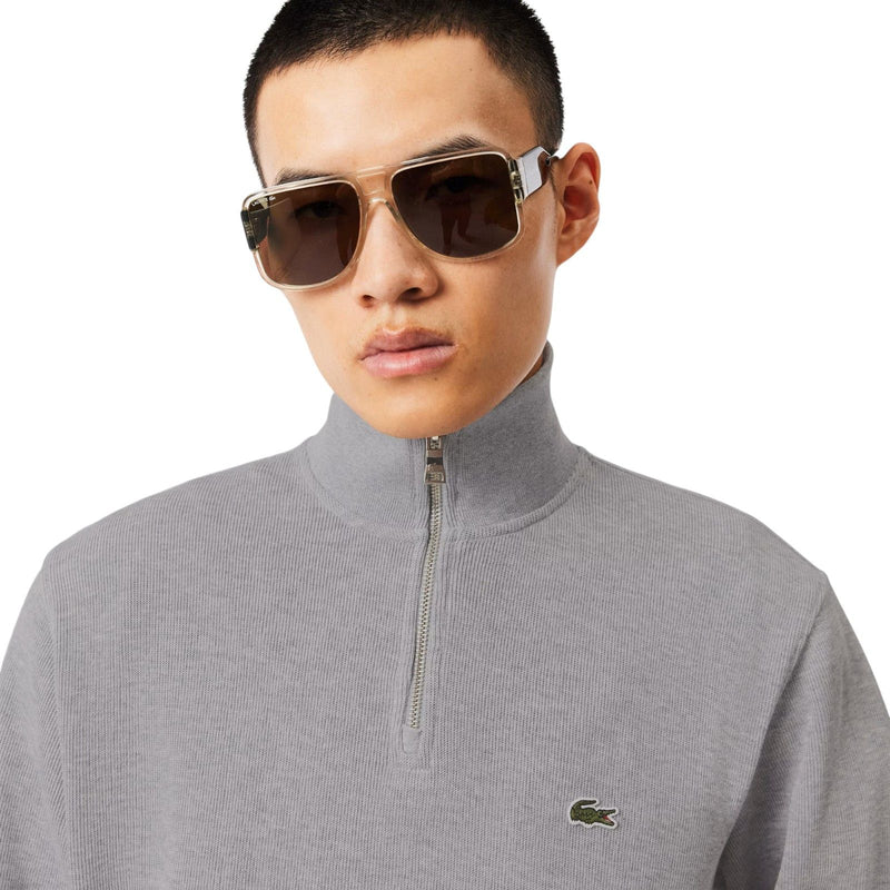 Felpe senza cappuccio Uomo Lacoste - Sweatshirt - Grigio