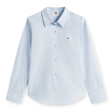 Camicie casual Uomo Tommy Hilfiger - Cl Non Iron Solid Shirt - Azzurro
