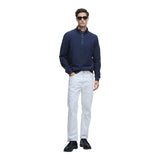 Maglie Uomo Barbour - Samuel Funnel Neck - Blu