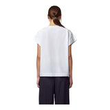T-shirt Donna Alpha Studio - Giro M/M New French - Bianco