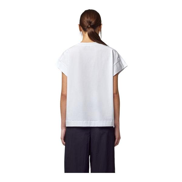 T-shirt Donna Alpha Studio - Giro M/M New French - Bianco