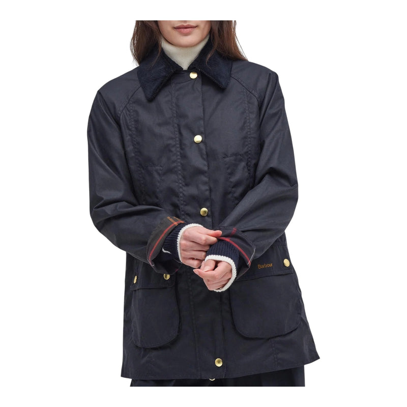 Giubbotti Unisex Barbour - Modern Beadnell Wax - Nero