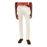 Pantaloni Uomo Tommy Hilfiger - Bleecker Printed Structure Chino - Bianco