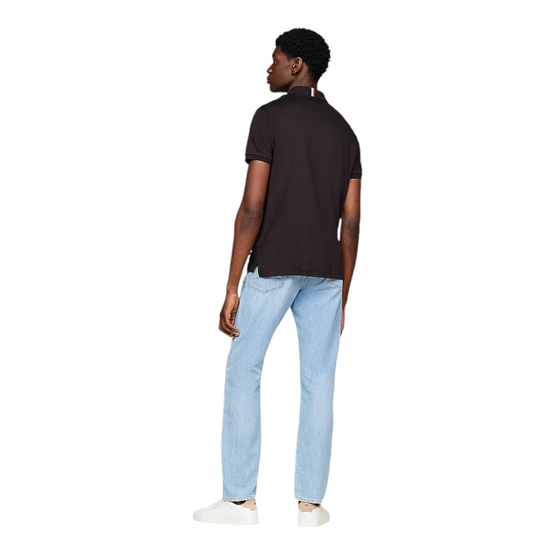 Polo Uomo Tommy Hilfiger - Liquid Cotton Essential Reg Polo - Nero