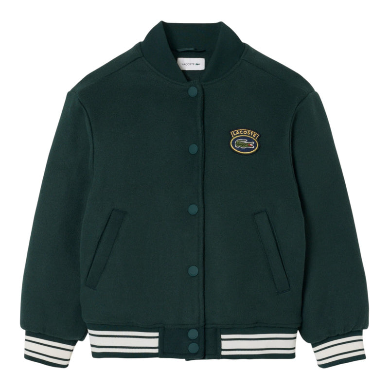 Giacche Bambino Lacoste - Lcn Lacoste Varsity Jacket - Verde