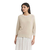 Maglie Donna nice things - Maglia Con Maniche Scese - Beige