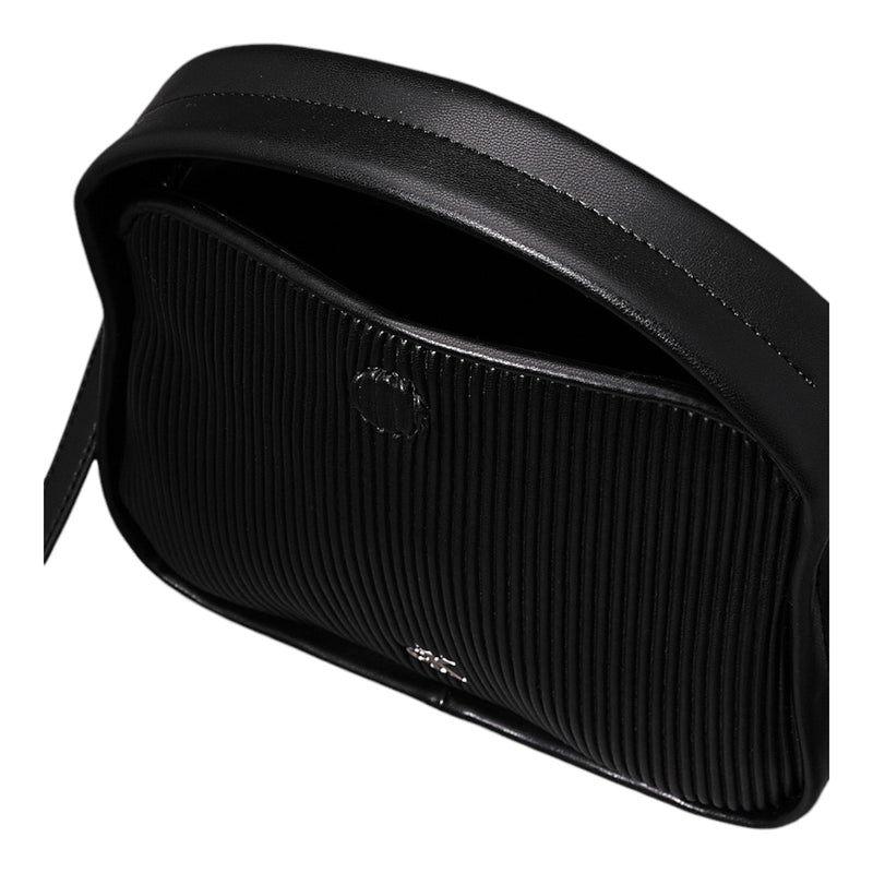 Borse a mano Donna Calvin Klein - Rib Mini Flap20 Pu - Nero