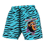 Bermuda Uomo Mauna Kea - "Screaming Monkey" Shorts - Celeste