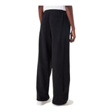 Pantaloni Donna Calvin Klein - A- French Terry Badge Logo Pant - Nero