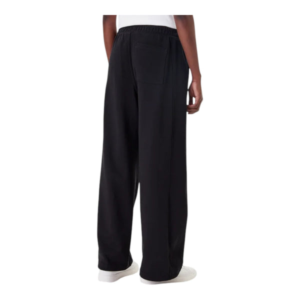 Pantaloni Donna Calvin Klein - A- French Terry Badge Logo Pant - Nero
