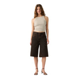 Bermuda Donna Levi's - Super Baggy - Marrone