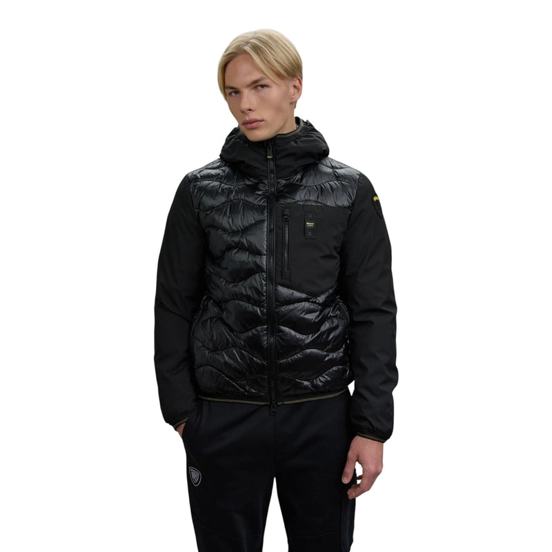 Piumini Uomo Blauer - Albert	Giubbini Corti	Imbotttito Piuma/Ovatta - Nero