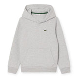 Felpe con cappuccio Bambino Lacoste - Lcb Core Fleece Pullover Hoodie - Grigio