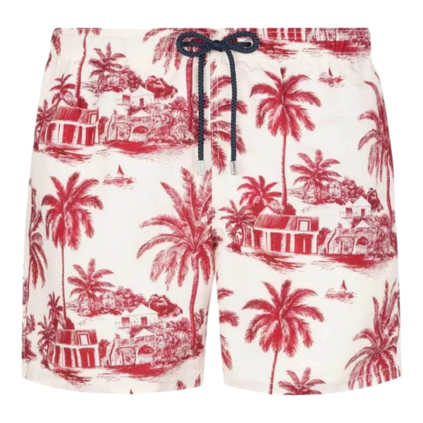 Pantaloncini e calzoncini Uomo Mc2 Saint Barth - Gustavia Classic Swim Short - Bianco
