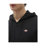 Felpe con cappuccio Uomo Dickies - Oakport Zip Hoodie - Nero