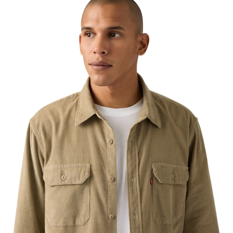Camicie casual Uomo Levi's - Camicia Jackson Worker - Beige