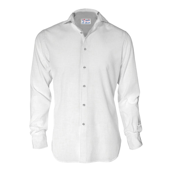 Camicie casual Uomo Mc2 Saint Barth - Pamplona	Classic Shirt - Bianco