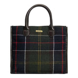 Borse a mano Donna Barbour - Barrhill Tartan Tote Bag - Verde