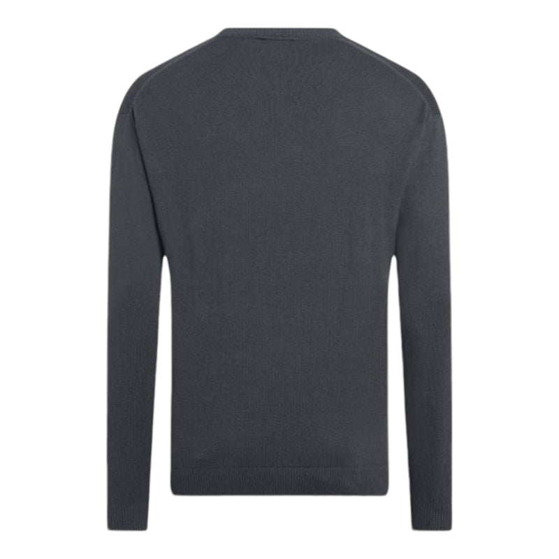 Maglie Uomo Calvin Klein - Ck Intarsia Mix Stitch Sweater - Nero