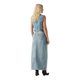 Gonne casual Donna Levi's - Ankle Column Skirt Wave Hello - Denim