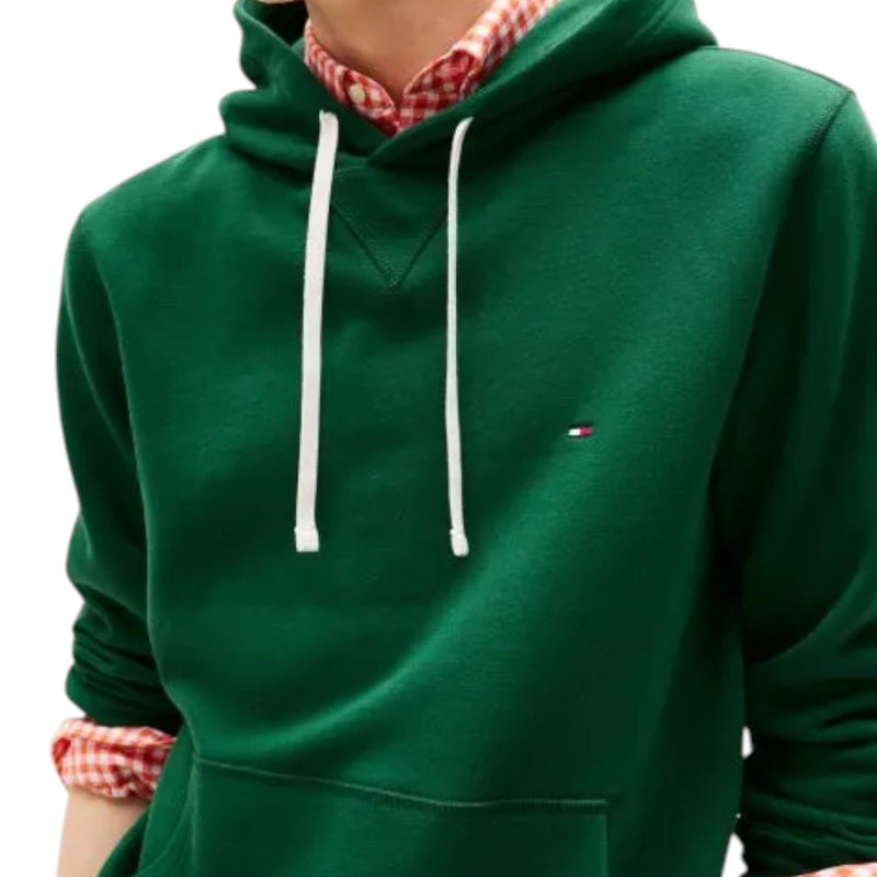 Felpe con cappuccio Uomo Tommy Hilfiger - Ess Seasonal Fleece Hoody - Verde