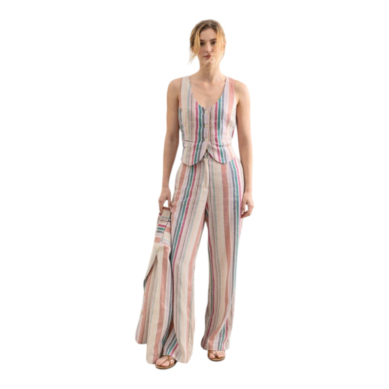 Gilet Donna Surkana - Giubbotto halter - Multicolore
