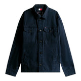 Camicie casual Uomo Tommy Hilfiger - Cotton Twill Shirt Jacket - Blu
