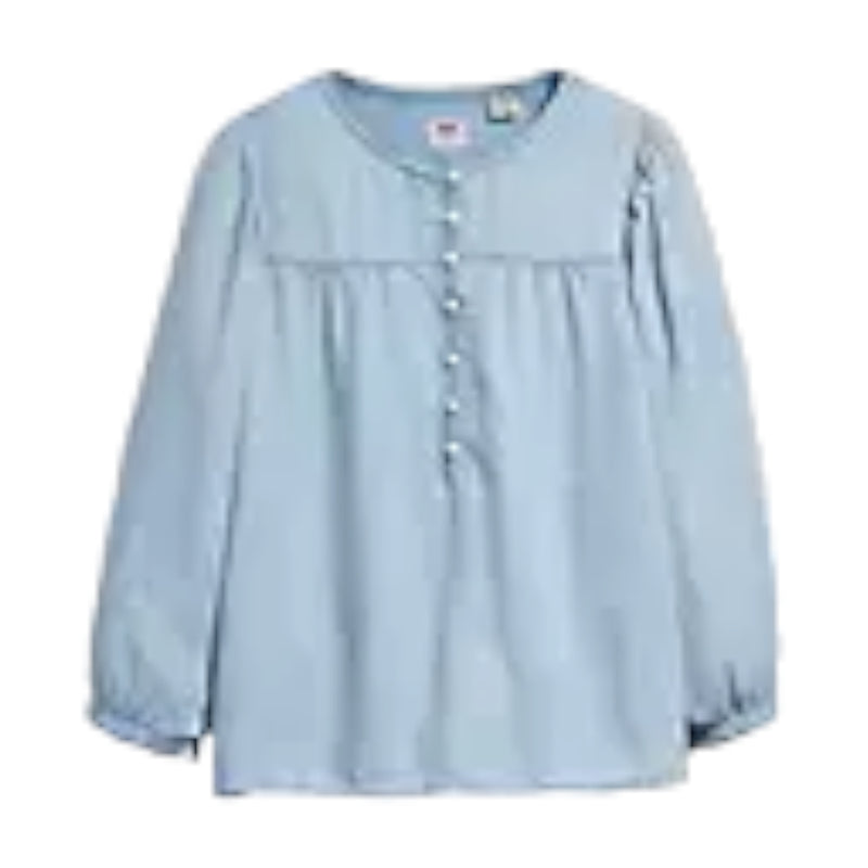 Bluse Donna Levi's - Halsey 3/4 Slv Blouse - Celeste