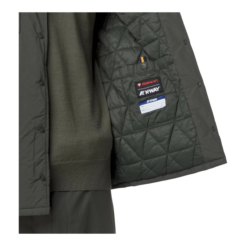 Giubbotti Uomo K-Way - Umbert Plain Warm - Verde