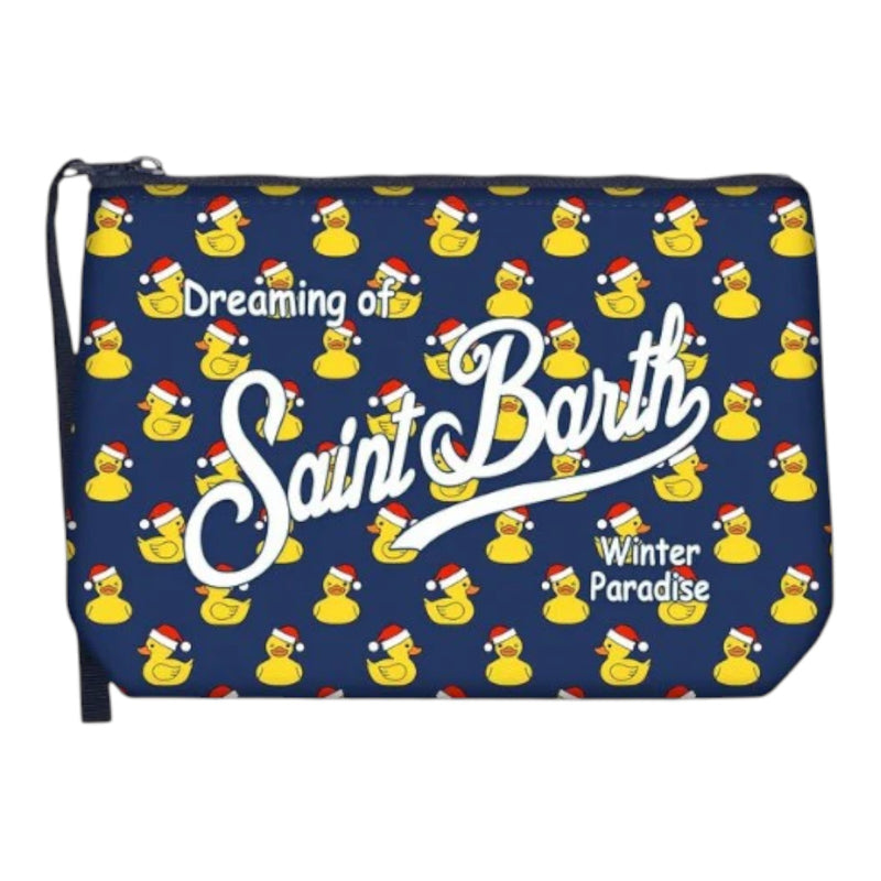 Pochette e Clutch Donna Mc2 Saint Barth - Aline W Acc. Neoprene Holder Bag - Blu