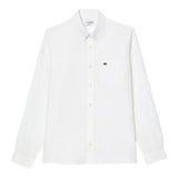 Camicie casual Uomo Lacoste - Camicia M/L - Bianco