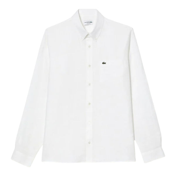 Camicie casual Uomo Lacoste - Camicia M/L - Bianco