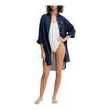 Camicie Donna Polo Ralph Lauren - Boyfriend Shirt - Blu