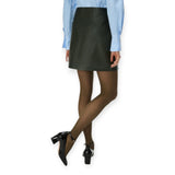 Gonne casual Donna iBlues - Gonna in pelle IBLGOLA - Verde