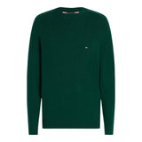 Maglie a manica lunga Uomo Tommy Hilfiger - Lambswool Crew Neck - Verde