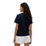 T-shirt Donna Tommy Hilfiger - Reg Corp Logo C-Nk Ss - Blu