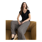 T-shirt Donna Surkana - Maglietta senza maniche scollo a V - Nero