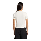 T-shirt Donna Dickies - Lewistown Embro Ss Tee W Egret - Bianco