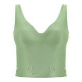 Canotte e top Donna MACRON CLUB HOUSE - Mch Fcf Wmn Beba Yoga Top Olive - Oliva