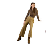 Pantaloni Donna Surkana - Pantaloni larghi - Sabbia