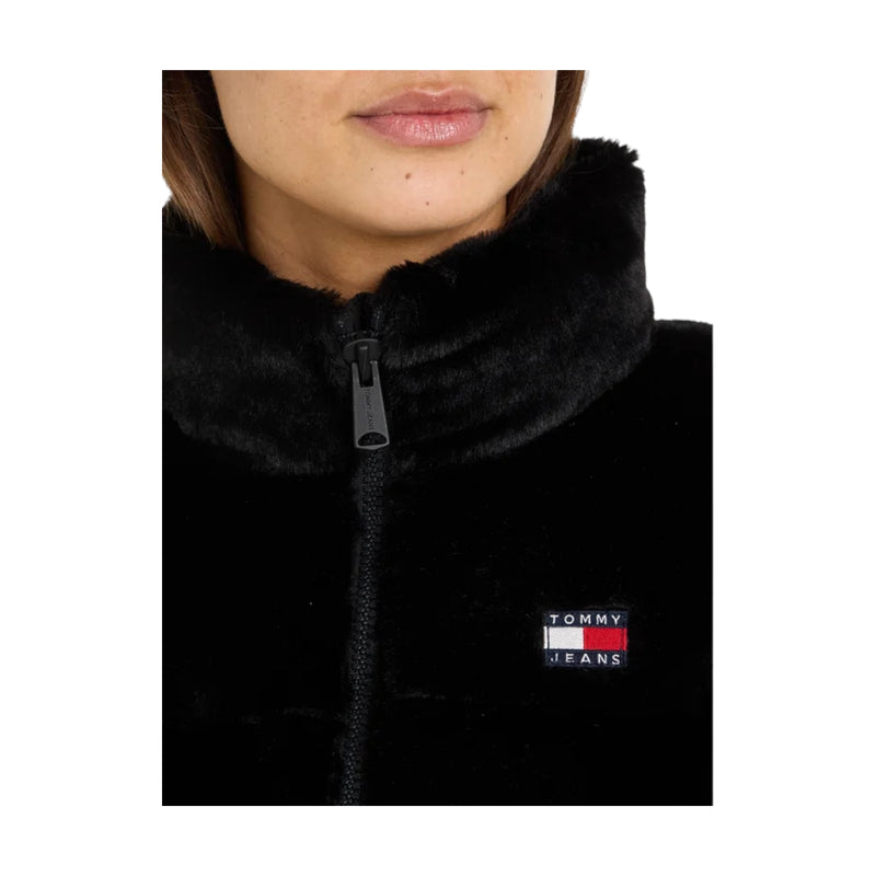 Giubbini Donna Tommy Hilfiger - Tjw Faux Fur Puffer - Nero