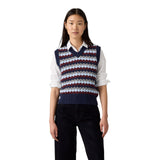 Maglie Donna Levi's - Charlie Vneck Vest Anice Geo Chocolate T - Multicolore