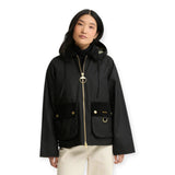 Giubbini Donna Barbour - Carville Wax Jacket - Nero