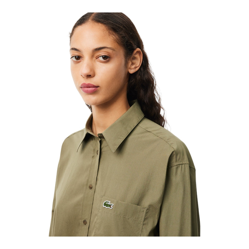 Camicie Donna Lacoste - Camicia M/Lunga - Verde