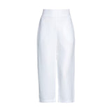 Pantaloni Donna Alpha Studio - Panta Garconne Pants-Ad33 - Bianco