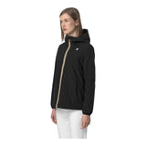 Giubbini Donna K-Way - Marguerite Stretch Poly Jersey - Nero