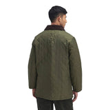 Giubbotti Uomo Barbour International - Heritage Liddesdale Quilt - Oliva