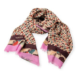 Foulard Donna Surkana - Foulard stampato - Beige